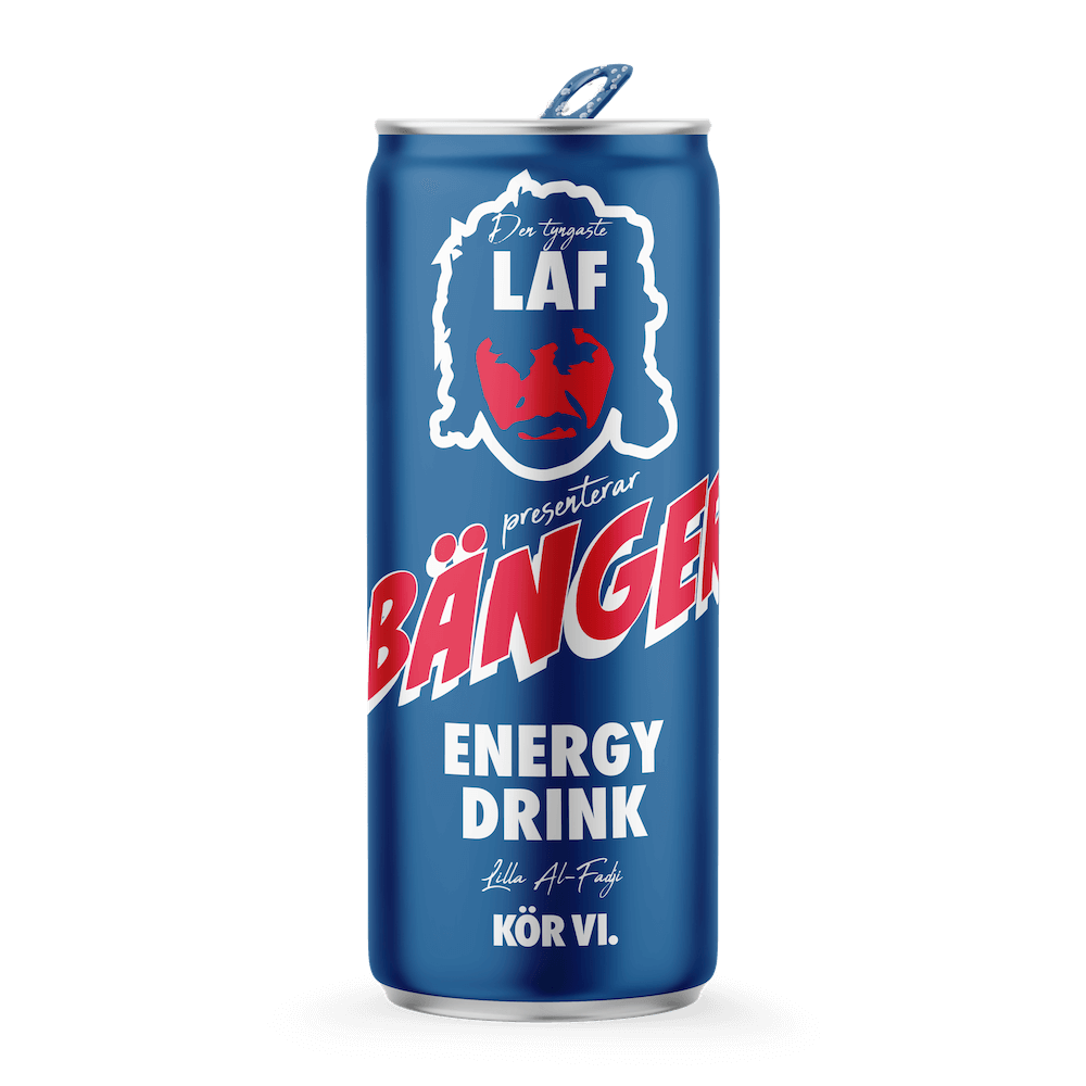 BÄNGER by Lilla Al-Fadji Energidryck 25cl