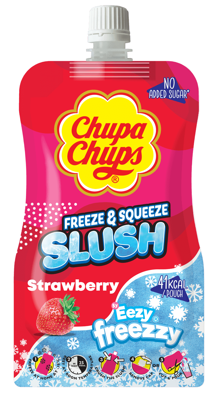 Chupa Chups Slush Strawberry 250ml