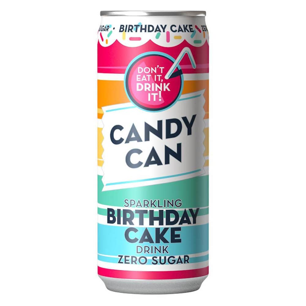 Candy Can Soda Birthday Cake 33cl