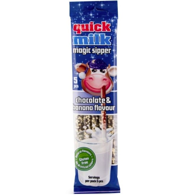 Quick Milk - Choklad & Banan 5-pack