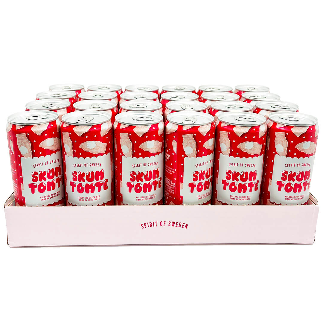 Skumtomteläsk 33cl x 24st (helt flak)