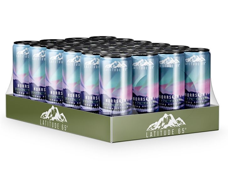 Latitude 65 Norrsken - Äpple & Päron 33cl x 24st (helt flak)