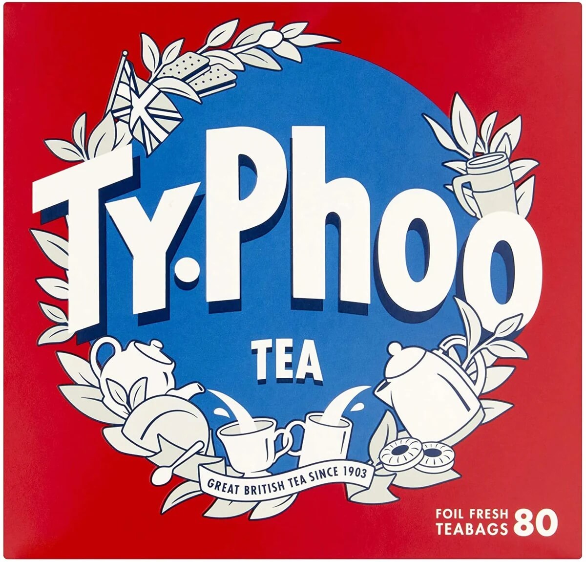 Typhoo Tea Bags 80s (232g)