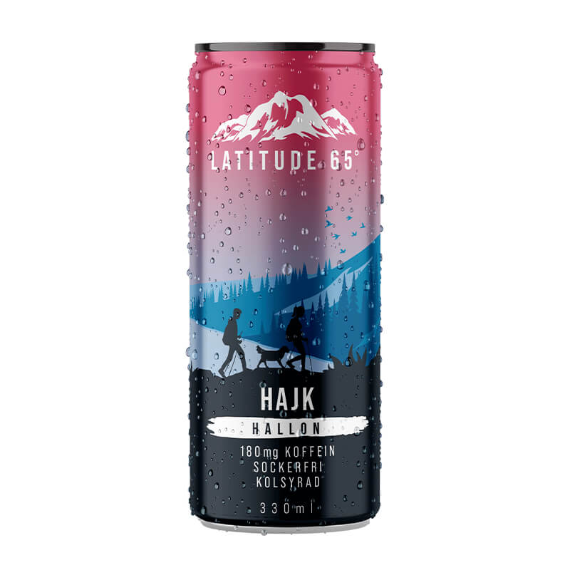 Latitude 65 Hajk - Hallon 33cl(BF:2025-09-03)