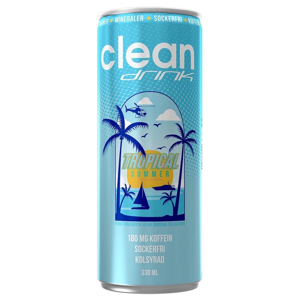 Clean Drink Tropical Summer 33cl(BF:2025-11-27)
