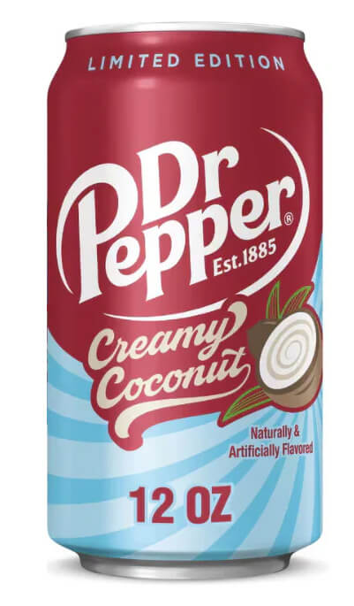 Dr Pepper Creamy Coconut 355ml