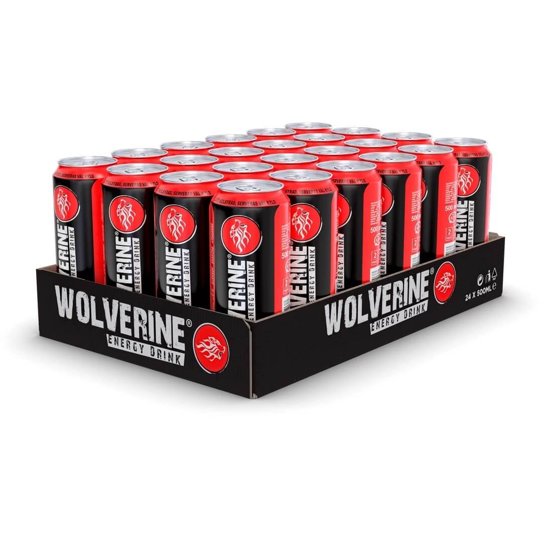 Wolverine Energidryck 50cl x 24st (helt flak)