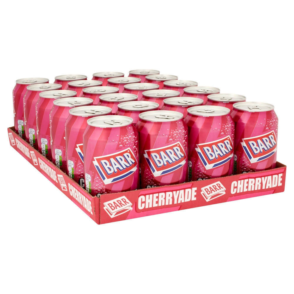Barr Cherryade 33cl x 24st (helt flak)