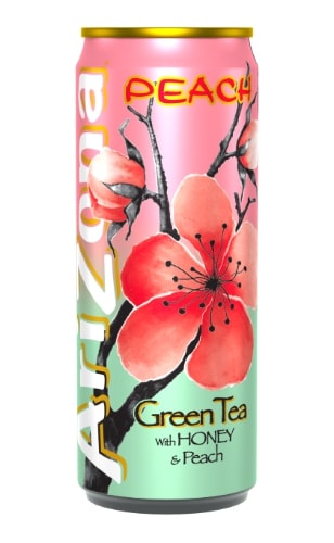 Arizona Green Tea Honey and Peach 500ml