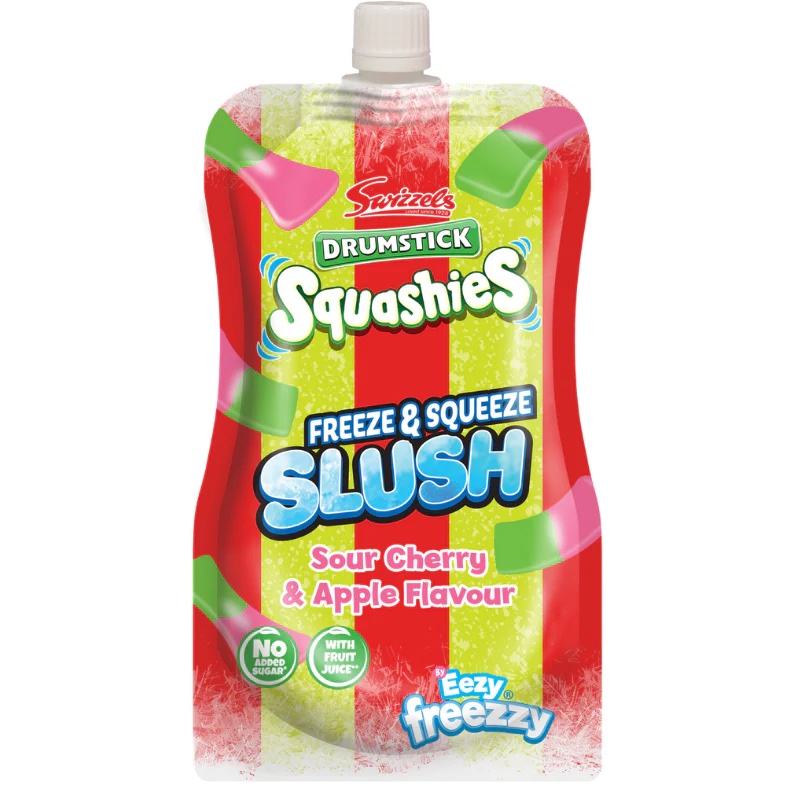 Drumstick Squashies Freeze & Squeeze Slush Sour Cherry & Apple 250ml