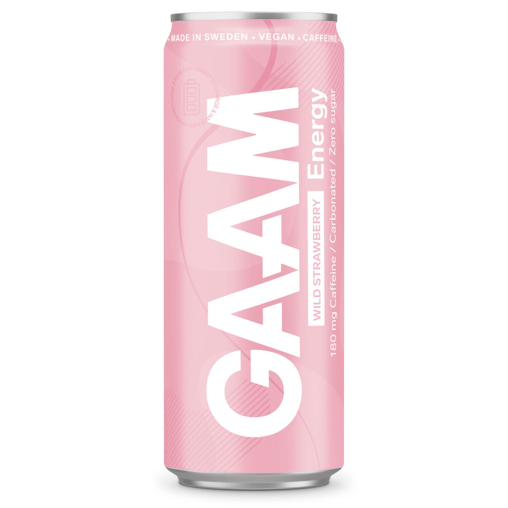 GAAM Energy - Wild Strawberry 33cl(BF:2025-09-08)