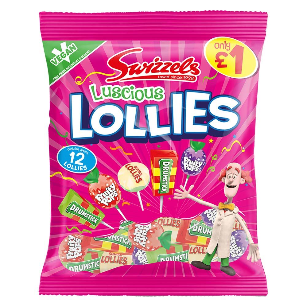 Swizzels Luscious Lollies 132g