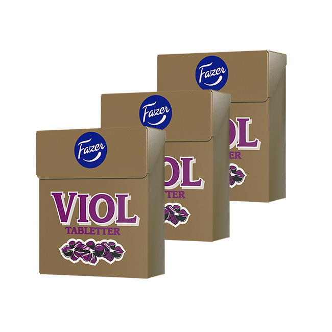 Fazer Violgodis Tablettask 38g x 3st