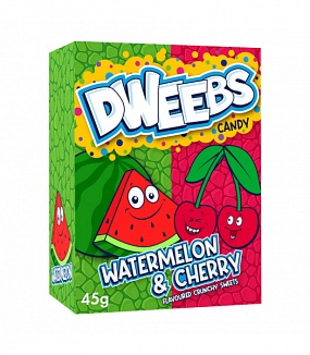 Dweebs Watermelon & Cherry 45g(BF:2025-05-31)