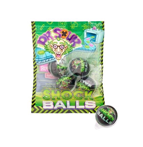 Dr Sour Shock Balls Bag 72g