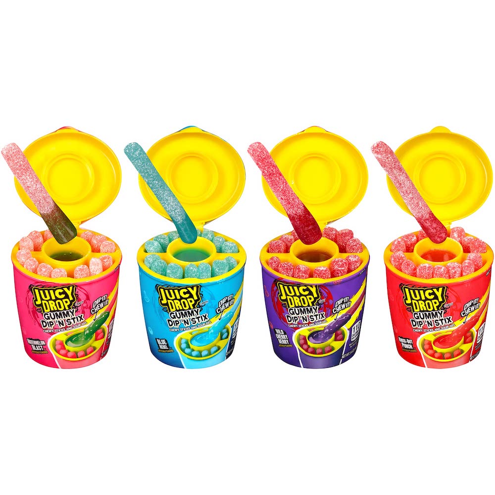 Juicy Drop Gummy Dip n Stix 96g (1st)