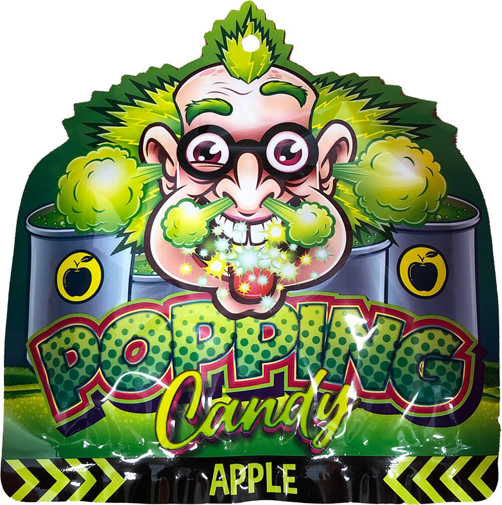 Dr Sour Popping Candy - Apple 15g