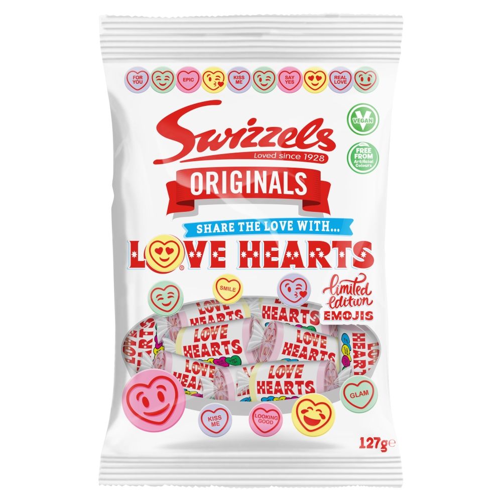 Swizzels Original Love Hearts 125g