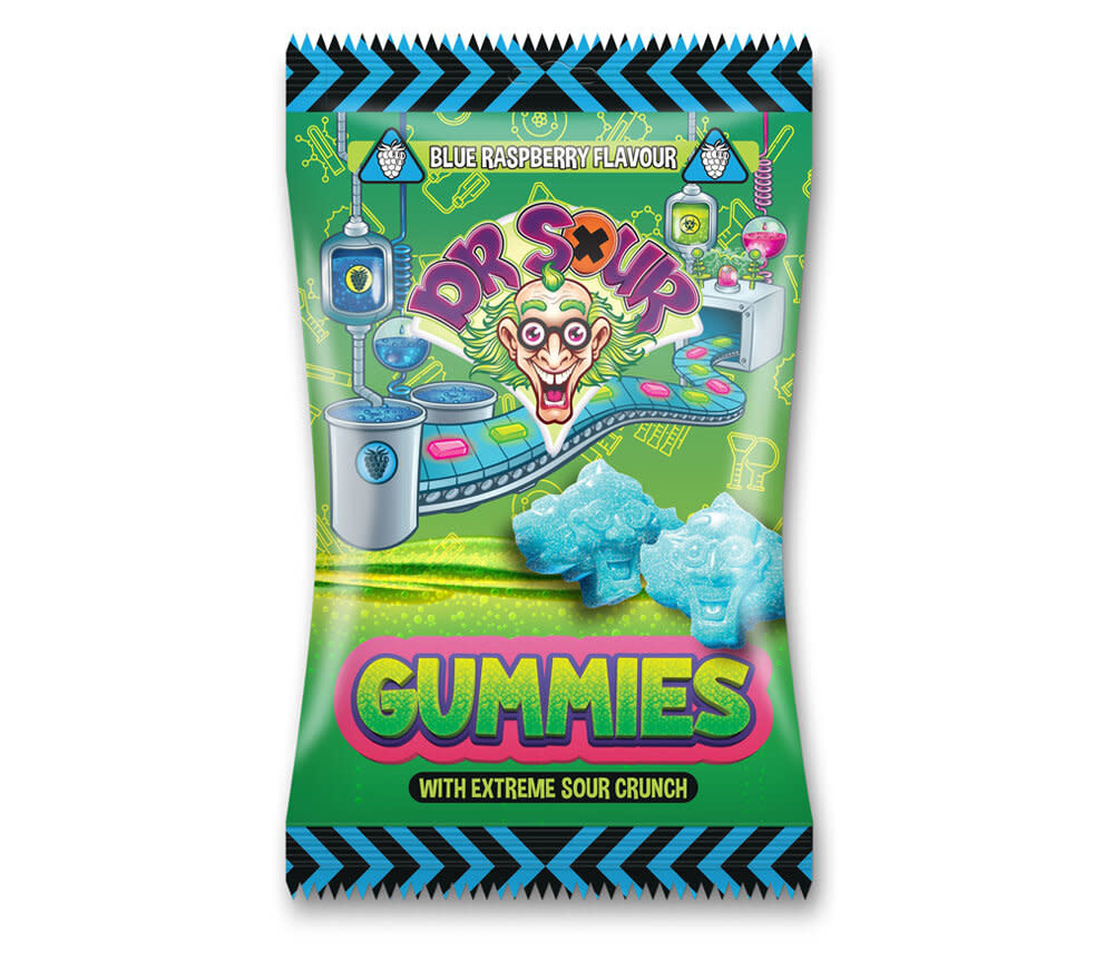 Dr Sour Gummies Blue Raspberry 200g(BF:2025-09-19)