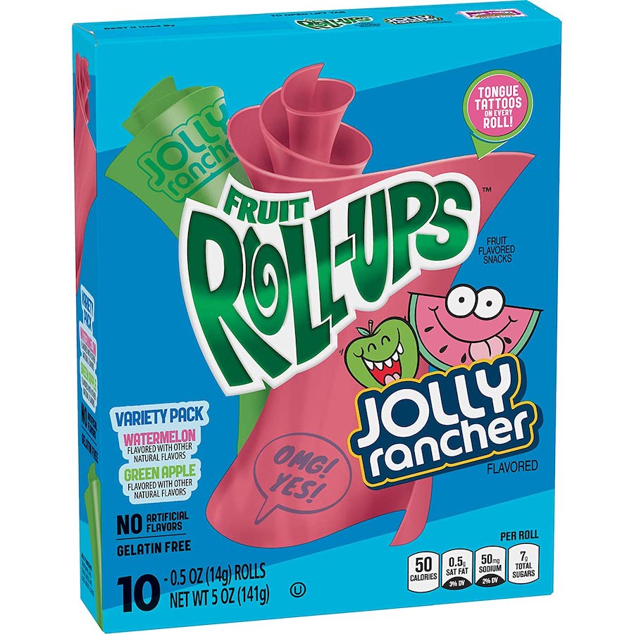 Fruit Roll-Ups Jolly Rancher 141g