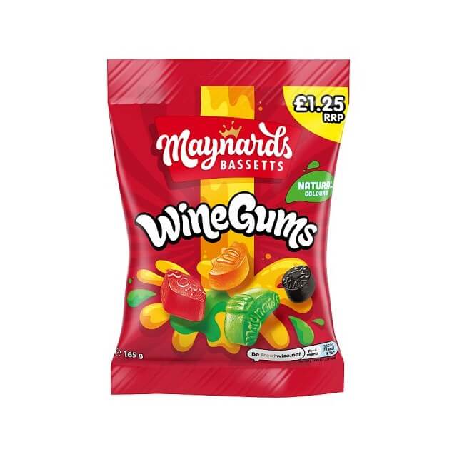 Maynards Bassetts Wine Gums 130g