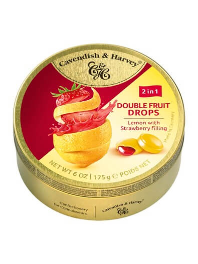 Cavendish & Harvey Lemon with Strawberry Filling 175g