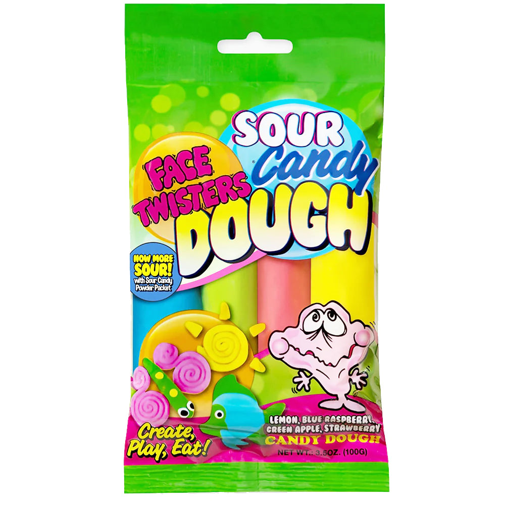 Face Twisters Sour Candy Dough 100g