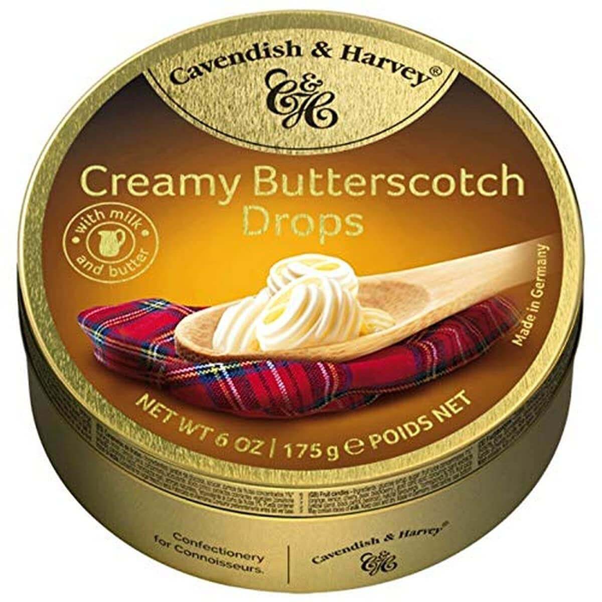 Cavendish & Harvey Creamy Butterscotch Drops 130g