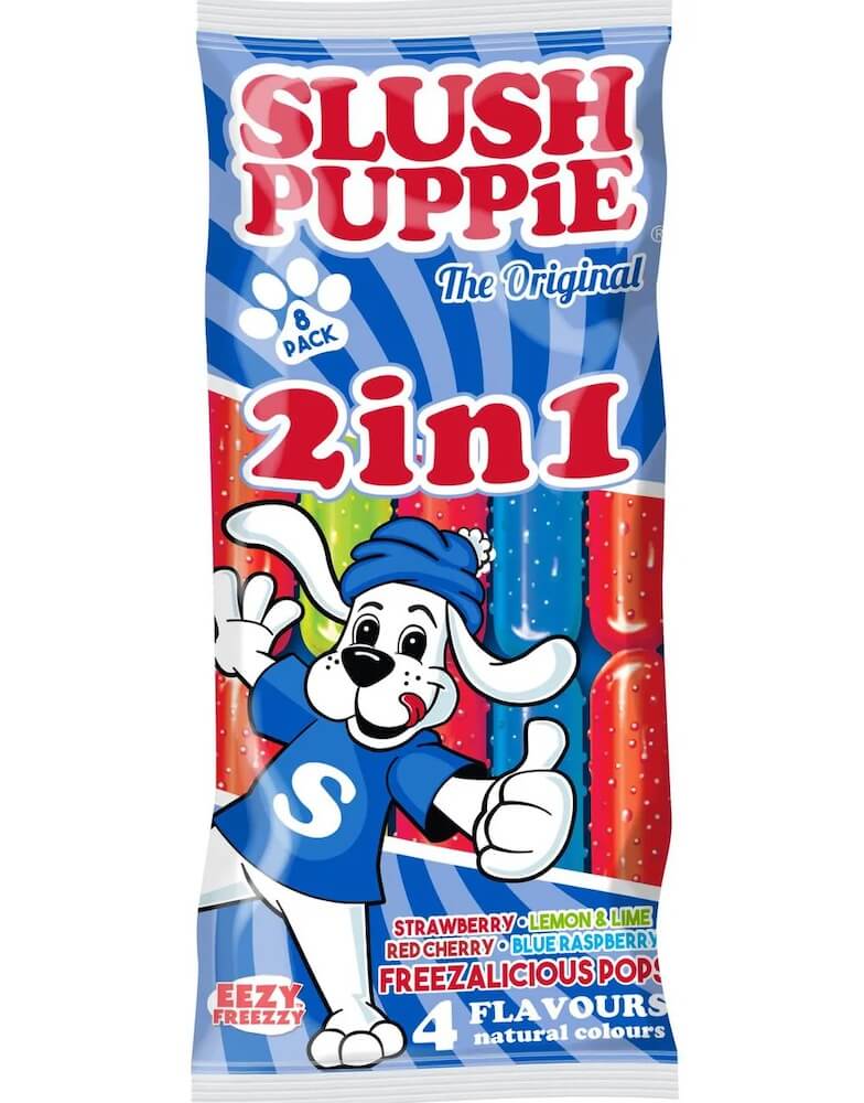 SLUSH PUPPiE 2in1 Freeze Pop 8pk(BF:2025-06-14)