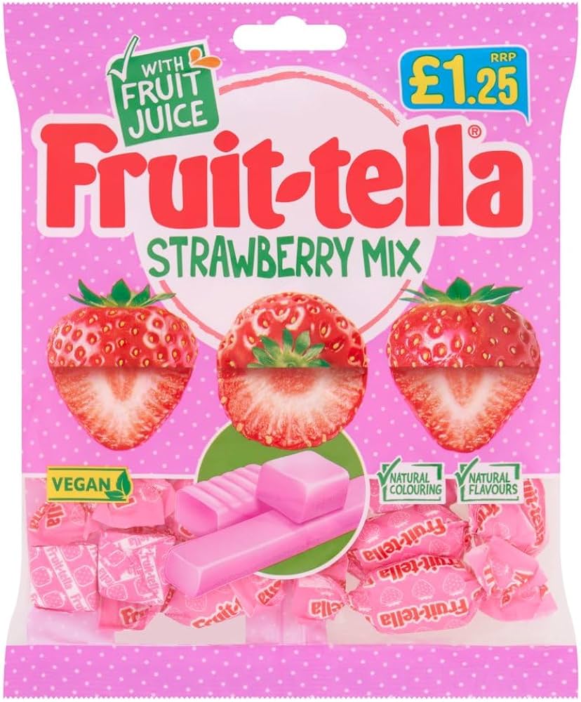 Fruit-tella Strawberry Mix 135g