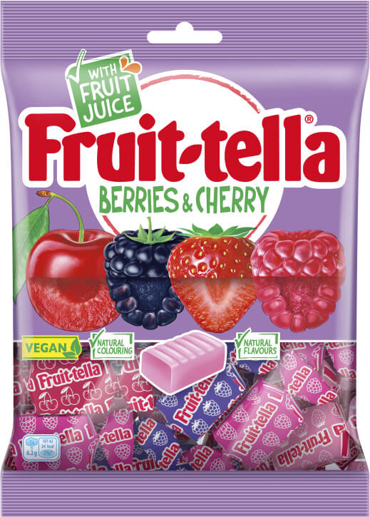 Fruit-tella Berries & Cherry 135g