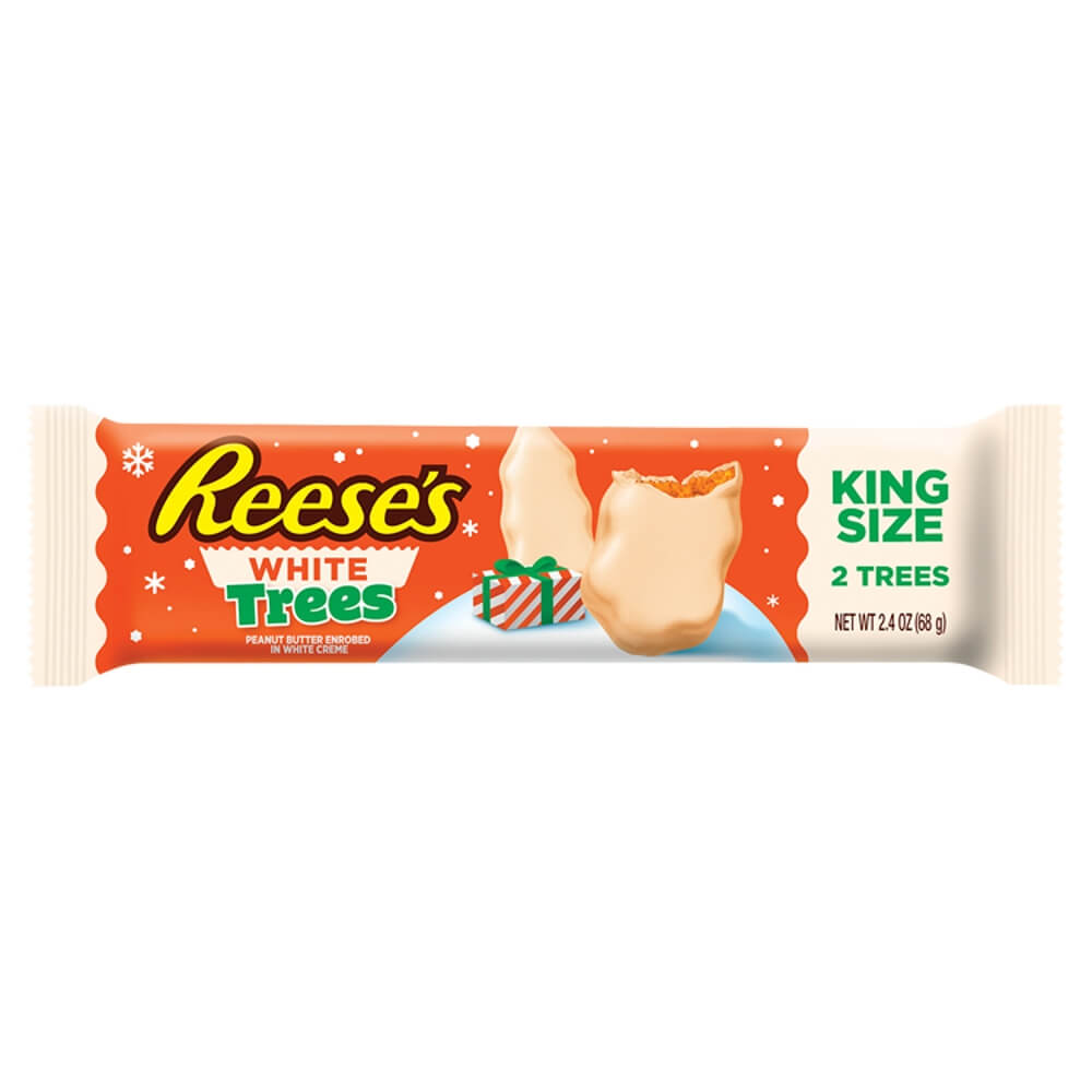 Reeses Peanut Butter Trees White King Size 68g