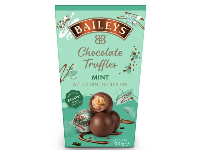 Baileys Chocolate Mint Truffle Box 200g