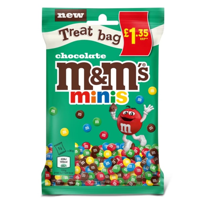 M&Ms Chocolate Minis 70g