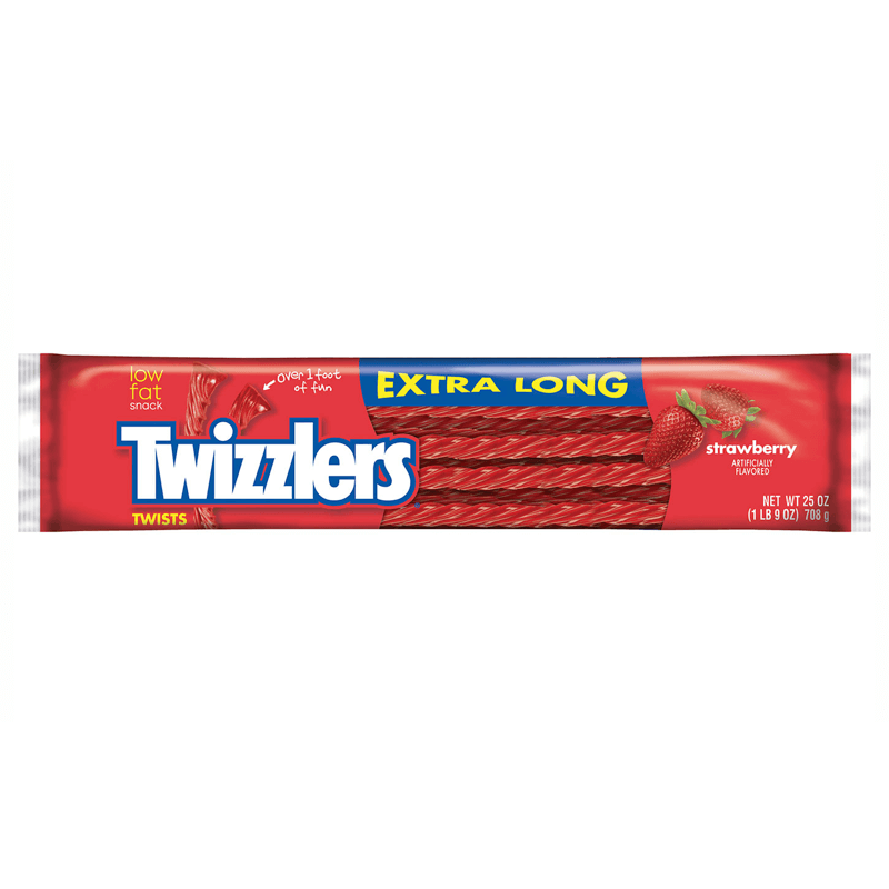 Twizzlers Jordugbb Twists EXTRA LONG 708g