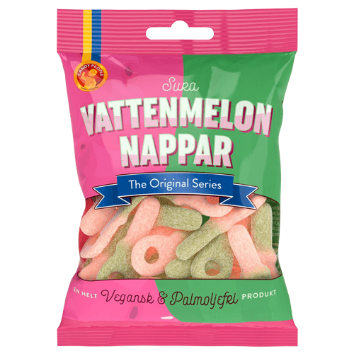 Sura Vattenmelon Nappar 80g