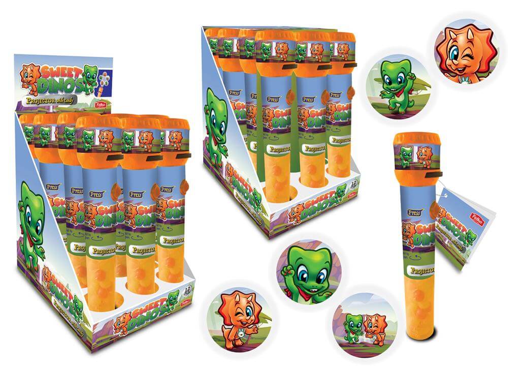 Felko Sweet Dinos Projector 8g (1st)(BF:2025-07-26)