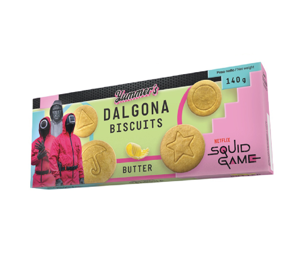 Yummers Squid Game Dalgona Biscuit Butter 140g