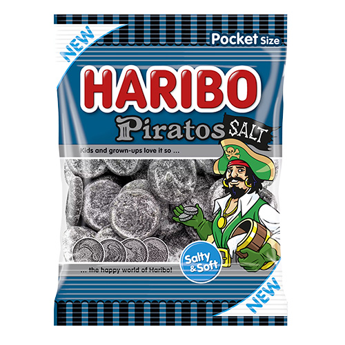Haribo Piratos Salt 70g