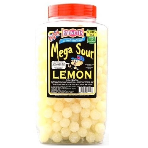 Barnetts Mega Sour Lemon 3kg