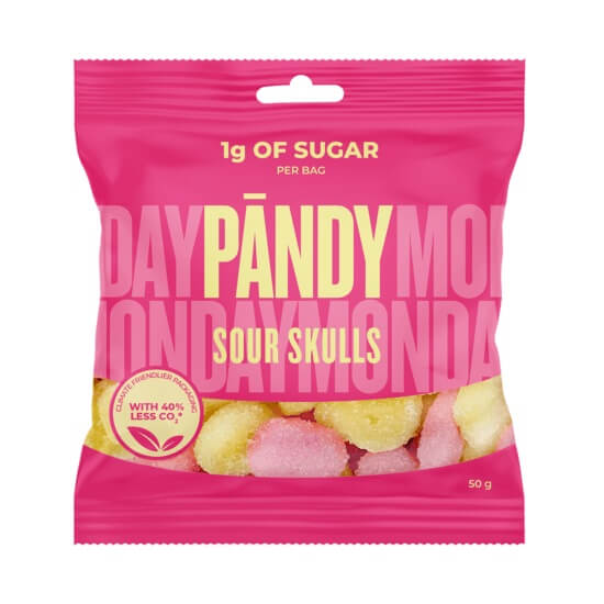 Pandy Candy Sour Skulls 50g