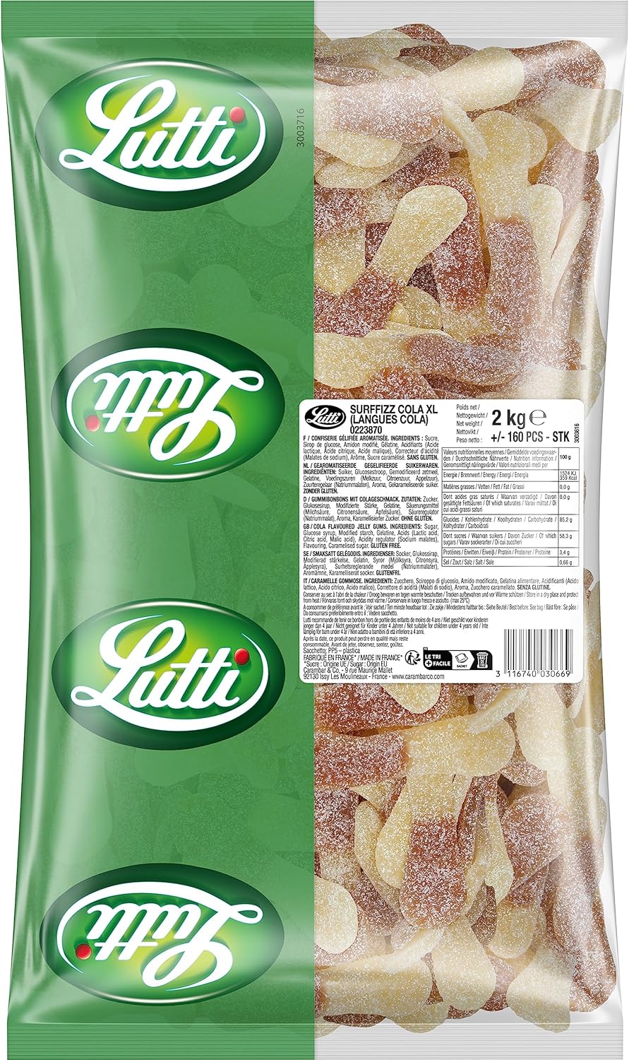 Lutti Surfizz Cola XL 2kg