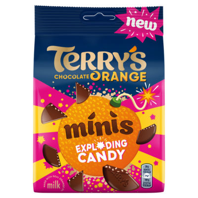 Terrys Chocolate Orange Minis Exploding Candy 105g
