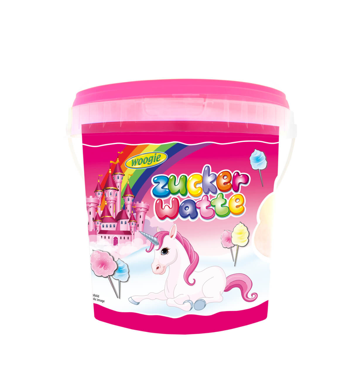 Woogie Unicorn Sockervadd Burk 50g