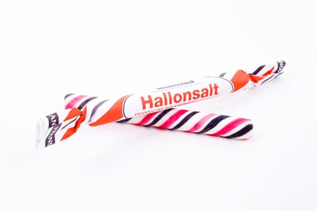 Franssons Polkagris Hallonsalt 50g