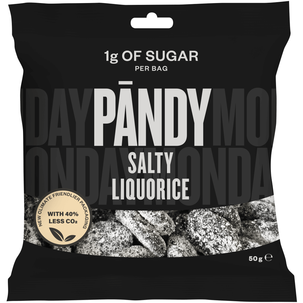 Pandy Candy Salty Liquorice 50g
