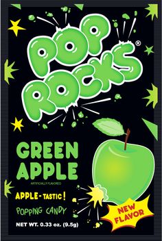 Pop Rocks Green Apple 9.5g