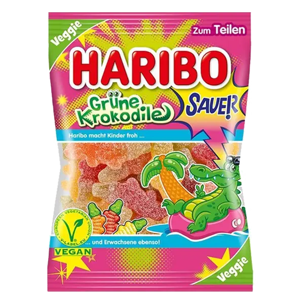 Haribo Grüne Krokodile 175g