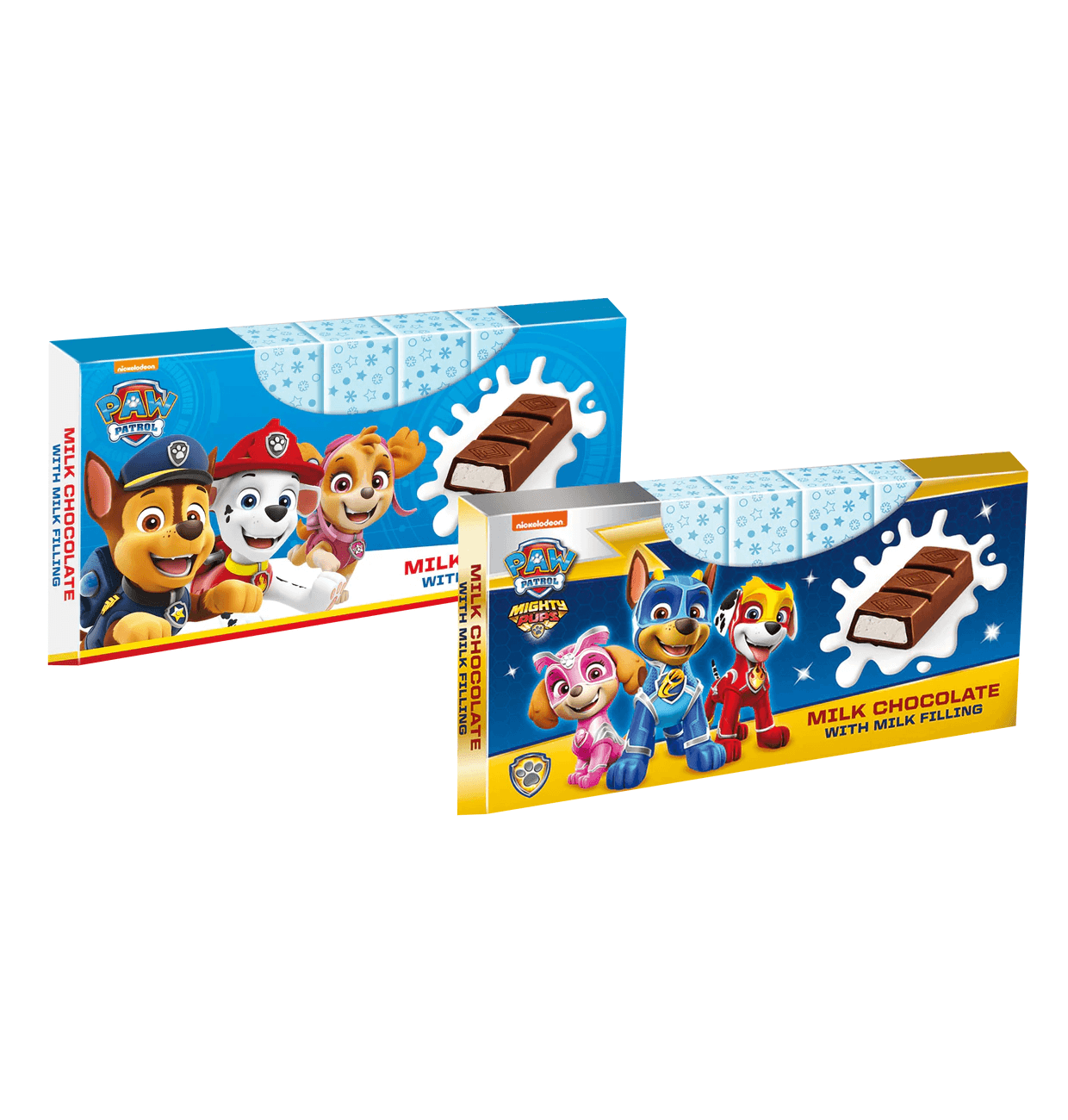 Paw Patrol Milk Chocolate with Milk Filling 100g (1st)