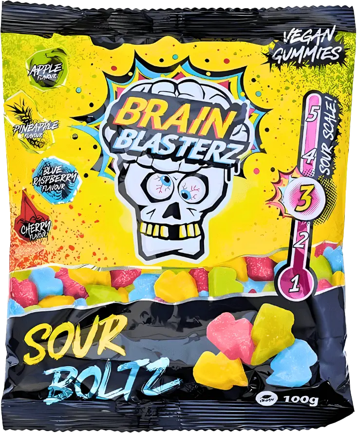 Brain Blasterz Sour Boltz 100g